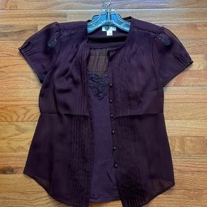 Ann Taylor Tops- Set of Two (sizes 4 and small)